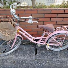 値下げ(chariyoshy出品)18インチ　子供用自転車　ピンク