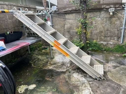 アルミ階段 単管 建築資材