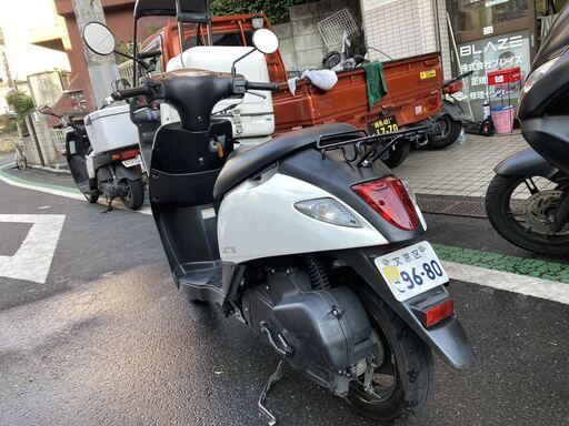 東京大塚発スズキ・レッツ 　CA4AA-　現役バイク　自賠責付き　試乗も可能　乗って帰れます！