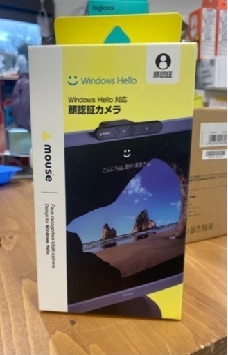 mouse USB顔認証カメラ Windows Hello 機能対応 CM01
