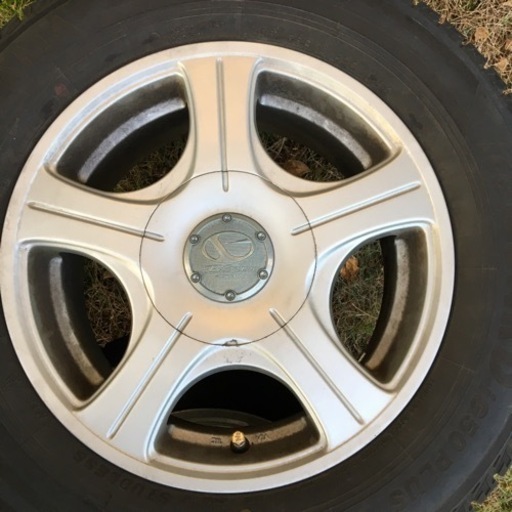 値下げ！中古 アルミホイール付スタッドレスタイヤ4本 195/65R14