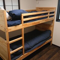 IKEA 2段ベッド 組み立ての中古が安い！激安で譲ります・無料で