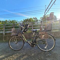 問合わせ済専用】メンテ済み27インチ自転車、電動自転車2台