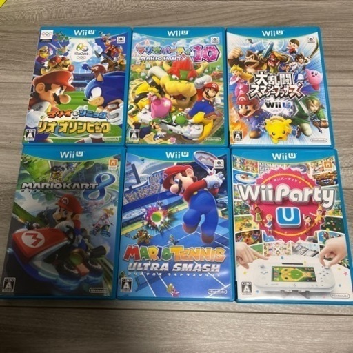 WiiU ゲームソフト まとめ売り