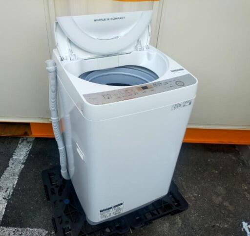 ■取引決定済■2019年製■シャープ 7.0kg洗濯機 (Ag＋抗菌・防カビ加工)  ES-GE7C