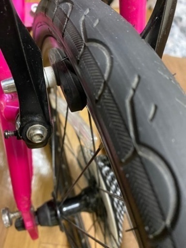 難あり品】DAHONダホンHorize2014年式ピンク ミニベロ 販売済み 