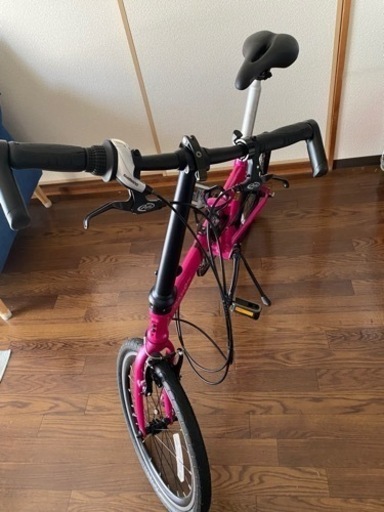 難あり品】DAHONダホンHorize2014年式ピンク ミニベロ 販売済み 