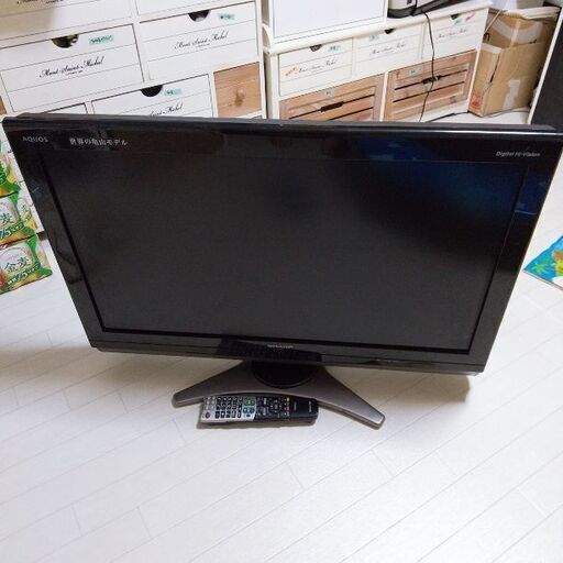 32型 シャープ・アクオス 世界の亀山モデル 倍速液晶 省エネ
