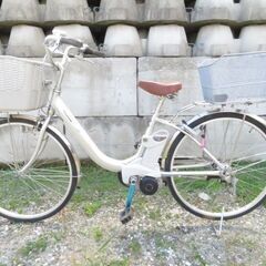 購入者決定!!!　美品　パナソニック　電動アシスト自転車　26ｲﾝﾁ　３段変速　アルフィットビビ　Ni-MH3.1Ah