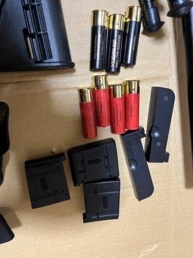 エアガン 東京マルイ VSR10+m870+m3 マガジン マルゼン