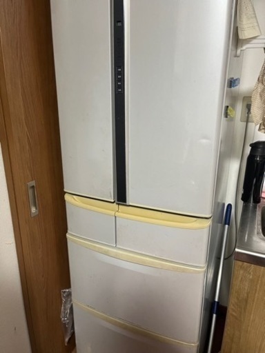 冷蔵庫　6枚ドア　氷故障