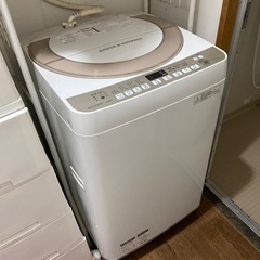 縦型洗濯機　SHARP