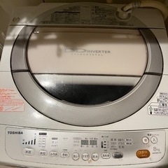 洗濯機　TOSHIBA  AW-80DW(W)  ８キロ