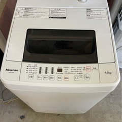 257 2016年製 Hisense 洗濯機 