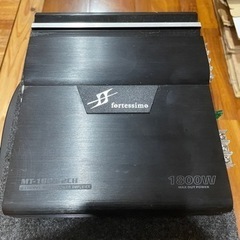 カロッツェリア　サブウーファー最大1000w BOX業者作成　アンプセット売り　取り付けに必要な配線付き