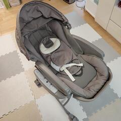 【美品】アップリカ　ユラリズム　オート　プレミアム　ムーンロックBR 電動 アップリカ ユラリズム オート プレミアムAB ムーンロックBR（電動