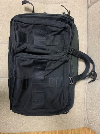 ★tkpn77★ビームス別注ブリーフィング3WAYバッグ　ブラック BEAMS PLUS（ビームス プラス）【別注】BRIEFING / 3WAY BAG