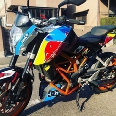 【ネット決済・配送可】KTM 390 DUKE Redbull仕...