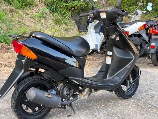 豊田市 SUZUKI レッツ2 黒 221023