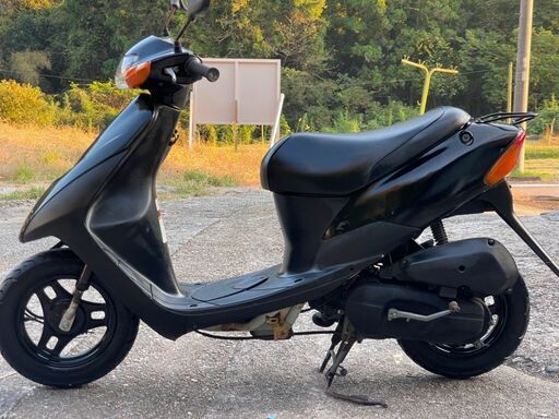 豊田市 SUZUKI レッツ2 黒 221023