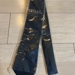 【決まりました】未使用☆REGAL   ネクタイ　黒　テフロン加工