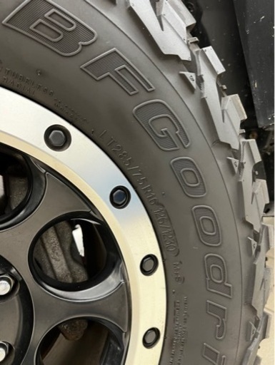 ☆ホイール:MLJ XTREME-J XJ03 16インチ  タイヤ: BF グッドリッチ マッドテレーンT/A KM3 LT285/75R16