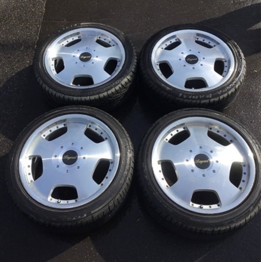 ハイエース BACK9 18インチ 225/45/18 4本セット 8J +33