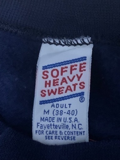 SOFFE HEAVY SWEATS  古着　美品