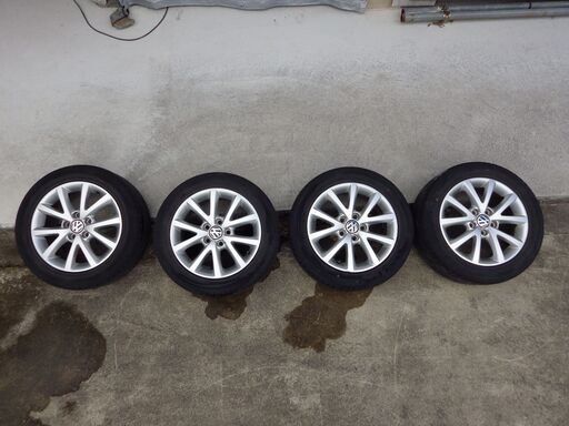 VW純正１６インチアルミホイール４本