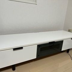 ニトリ　テレビ台　白