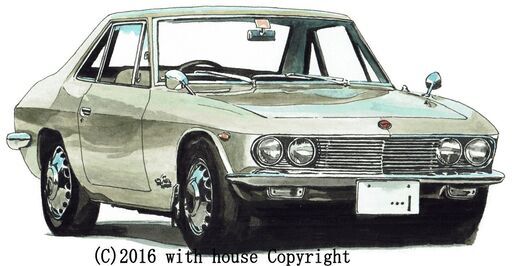 日産 - NC-575スカイラインGT-R/RS限定版画 直筆サイン額装○作家 平右