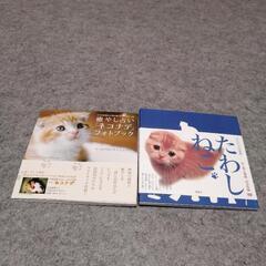 ②[新品] カワイイ猫の写真集本２冊