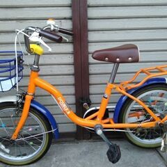 子供用自転車 ミキハウス DOUBLE-B 16インチ オレンジ...