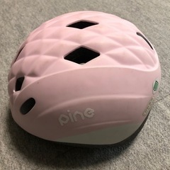 ピンク幼児用自転車ヘルメット