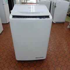 ID 008255　洗濯機日立　8K　２０１７年製　BW-V80B