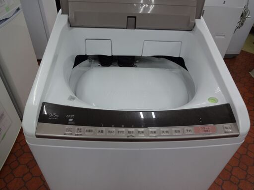 ID 313637　洗濯機日立　9K　２０１８年製　BW-DV90C