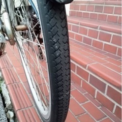 27インチ自転車】6段変速付き チェーン、前タイヤ新品❗️若林自転車 