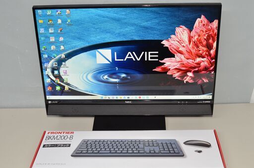 中古良品 一体型パソコン 最新Windows11 NEC DA770/F Core i7-6500U/大容量HDD3TB/メモリ8GB/ブルーレイ/23.8インチ/カメラ/テレビ機能
