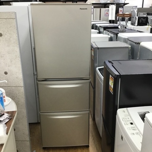 #J-84【ご来店頂ける方限定】Panasonicの3ドア冷凍冷蔵庫です