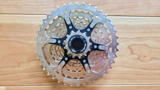 Sunrace 40t SunRace CSM680 Wide Ratio Cassette 11-40T, 8 Speed