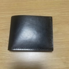 【ネット決済・配送可】ハンドメイド　二つ折り財布