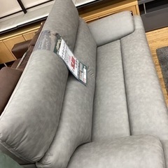 KJ-89【新入荷　アウトレット】ルーカ　3シーターソファ　グレー