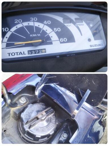 吹田市内一ヶ月保証！【配送可能&整備済み】　スズキ　レッツⅡ　シルバー　2st　原付　バイク　50cc　スクーター 吹田市内一ヶ月保証！【配送可能&整備済み】 スズキ レッツⅡ ブルー 2st