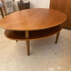 宇都宮でオシャレな家具を探すなら『オトワリバース！』センターテーブル 関家具 リビングテーブル ブラウン リビング家具 中古品