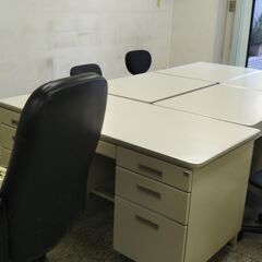 事務用机と椅子セット
