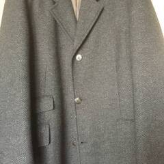 vintage coat ウールコート グレー ツイード