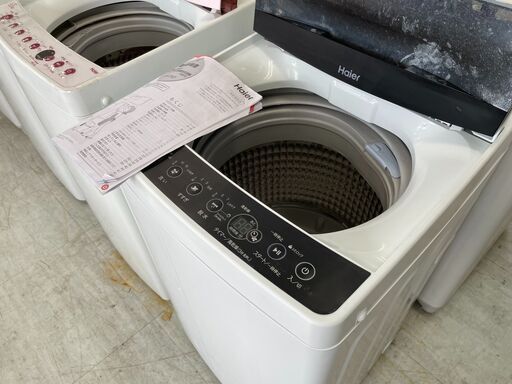 配送設置込み　ハイアール5.5K洗濯機　2020年製！　分解クリーニング済み！！