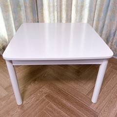 【 人気 】 こたつテーブル ホワイト ミニサイズ 60×60×...
