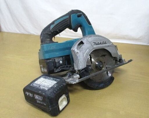 makita 14.4V 125mm 充電式マルノコ HS470D 本体 バッテリ 2個セット 6.0Ah マキタ 丸のこ