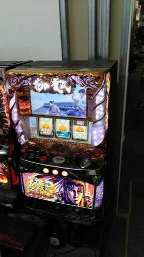 北41 花の慶次 戦極めし傾奇者の宴 パチスロ実機 EXCITE コイン付 スロット EXCITE 5号機 名機 家庭用電源 札幌 リサイクルショップ ホームプラスリサイクル 東区